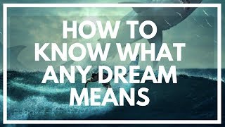 What Do My Dreams Mean Dream Interpretation Tutorial For Beginners [upl. by Free660]