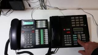 Transferring calls on Nortel Networks Norstar phones [upl. by Shull]