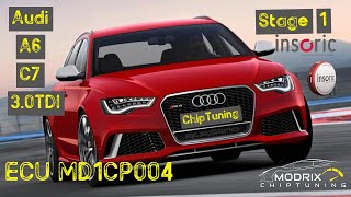 ✅ Audi A6 C7 30 TDI 218Hp ChipTuning Dyno tested Stage 1 ECU MD1CP004 Remap [upl. by Nnywg]