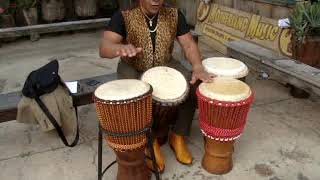 Monti  Bougarabou Demo 4drums [upl. by Calvinna]