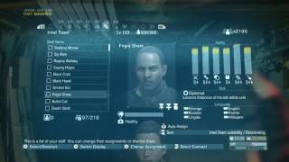 MGSV TPP  Changing Soldiers to S Rank Updated [upl. by Verlee]