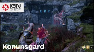 God of War  KonunsgardHail to the King Walkthrough  Part 2 [upl. by Herta931]