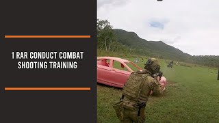 1 RAR conduct combat shooting training [upl. by Aicak]