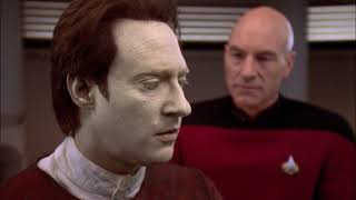 Star Trek TNG  Data humble to a faultcommander Data [upl. by Clementas]