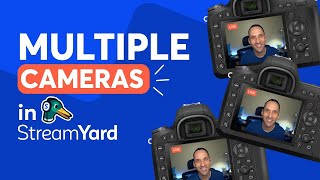 How to Add Multiple Cameras In StreamYard [upl. by Telocin240]