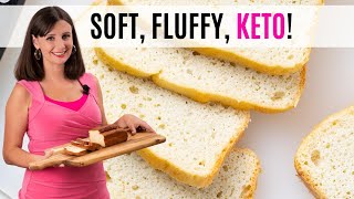 KETO WHITE BREAD 5 ingredients light and fluffy [upl. by Lilyan]