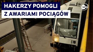 Pociągi nie chciały ruszyć Hakerzy wskazują na producenta a producent na hakerów FAKTY TVN [upl. by Siul]