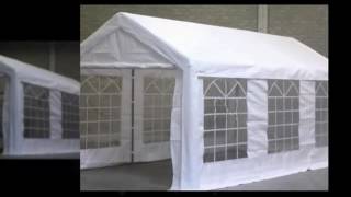 PartyTentPlaza partytent 6 x 3 m LUXE [upl. by Brietta]