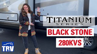 All New 2021 Outdoors RV Black Stone 280KVS Titanium Four Season Trailer [upl. by Ritter]