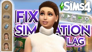 You need to try this SIMS 4 LAG FIX MOD in 2021 HOW TO FIX SIMULATION LAG IN SIMS 4 TS4 TUTORIAL [upl. by Rogerg]