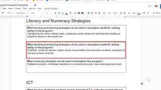 Literacy and Numeracy Strategies [upl. by Eleanore777]