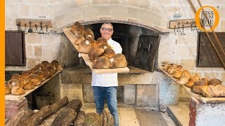 Pugliese bread how to make bread the Altamura way It’s authentic Italian bread [upl. by Yecad]