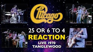 Brothers REACT to Chicago 25 Or 6 To 4 Live 1970 Tanglewood [upl. by Amaryllis]