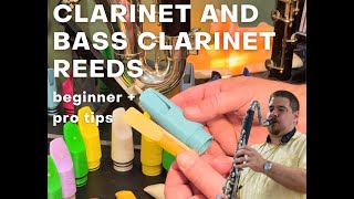 How to put on a clarinet or bass clarinet reed beginner AND pro tips [upl. by Eisenhart]