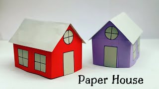 How To Make Easy Paper House For Kids  Nursery Craft Ideas  Paper Craft Easy  KIDS crafts [upl. by Tila]