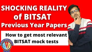 How to get BITSAT Previous Year Question Papers Most Relevant BITSAT Test Series for BITSAT 2022 [upl. by Annoek847]