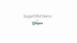 SugarCRM Demo  Creating reports [upl. by Alihs148]