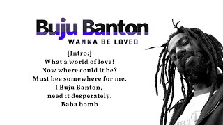 Buju Banton Wanna be loved  lyrics 1995 [upl. by Abil]