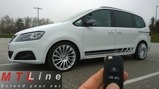 Seat Alhambra 7N  lockunlock beep confirmation activation  vključitev zvoka ob zaklepu [upl. by Aserehs127]