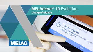 Freigabe Thermodesinfektor  RDG Chargen freigeben  MELAtherm 10 Evolution Tutorial [upl. by Einyaj]