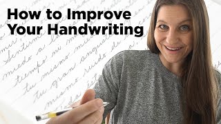 How to Improve Handwriting With A Simple Exercise Write Much Faster amp Get A Beautiful Handwriting [upl. by Conal862]