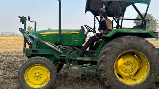 5310 John Deere tractor power  rotavator with John Deere tractor 🚜 [upl. by Wake99]