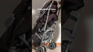 Folding an Umbrella Stroller [upl. by Ashman251]