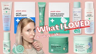 I Tried Peach Slices Skincare for a Month [upl. by Llenrahc]