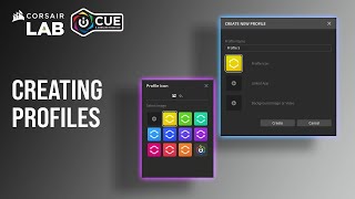 How To Set Up and Manage Profiles in iCUE 5 [upl. by Norbie]
