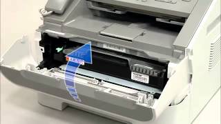 Install Drum and Toner  Brother MFC7240 [upl. by Quintilla755]