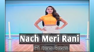 Nora Fatehi dancing on Naach Meri Rani short [upl. by Dilahk]