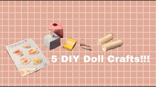 5 Easy DIY American Girl Doll Crafts You Can Do At Home [upl. by Odelet]