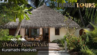 Deluxe Beach Villa  Kuramathi  Room Tour [upl. by Lsiel601]