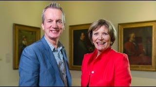 Sky Arts Portrait Artist Of The Year Frank Skinner interview [upl. by Arihay]