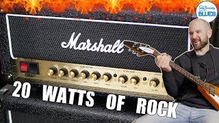 Marshall DSL20HR Amplifier Head Review into a 2x12 Box [upl. by Mikeb]