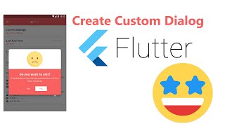 How to make Custom Dialog in flutter Replace your boring AlertDialog with Attractive custom dialog [upl. by Nim]