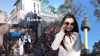 KOREA VLOG• Namsan Tower  Legend of the blue sea house  Myeongdong [upl. by Roderich42]