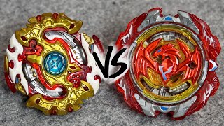 BATTLE Revive Phoenix 10Fr VS Spriggan Requiem 0Zt  Beyblade Burst [upl. by Eimmelc]