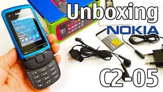 Nokia C205 Unboxing 4K with all original accessories RM724 review [upl. by Fosque]