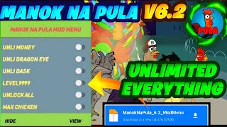 UPDATE Manok Na Pula Mod Menu v62  Unlimited Money Unlocked All Chicken [upl. by Assiren87]