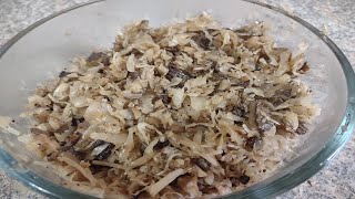 Kraut amp Mushroom Filling for Pierogi [upl. by Notsahc227]