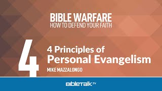 4 Principles of Personal Evangelism – Mike Mazzalongo  BibleTalktv [upl. by Ffilc]