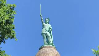 Besuch des Hermannsdenkmal im Teutoburger Wald  Arminius der Cherusker  Detmold Deutschland [upl. by Culhert]