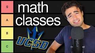 College Math Classes Tier List UCSD Math [upl. by Netram]