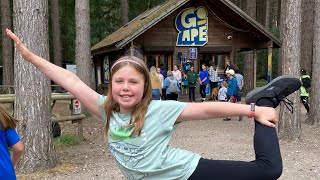 Mad Madison  Go Ape  Sherwood Pines  Treetop Challenge [upl. by Jory800]