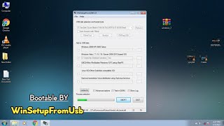 Bootable Pendrive BY WinSetupFromUsb Software  Install Windows 7810 in Pendrive [upl. by Eugilegna]