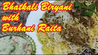 Bhatkali Biryani w Burhani Raita l How to make Burani Raita l Sweet amp Sour FeelTheCookingFlavours [upl. by Clevey]