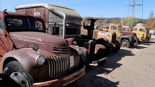 encontre CAMIONES abandonados mas ANTIGUOS y CAROS del MUNDO  Forgotten cars [upl. by Lawan618]