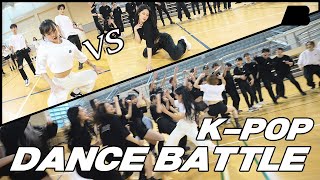 KPOP DANCE BATTLE AB vs A2be 춤으로 한번 붙어보자  방구석 여기서요 [upl. by Oznole682]