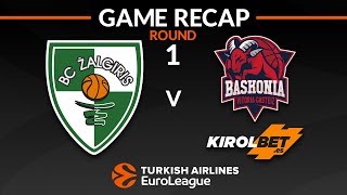 Highlights Zalgiris Kaunas  KIROLBET Baskonia VitoriaGasteiz [upl. by Lebaron771]